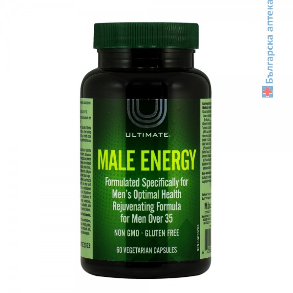 ultimate male energy, natural factors, формула за мъже, нисък тестостерон, билков продукт мъже, ниски нива тестостерон