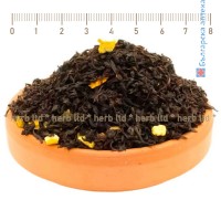 Чай Портокалово изкушение – Черен чай с Портокалови корички, насипен