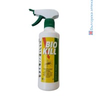 БиоКил, BioKill Спрей против вредители, препарат за мравки, хлебарки, комари, 500 мл