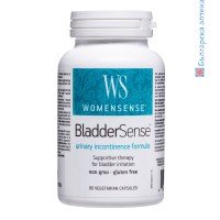 BladderSense WomenSense - при уринарна инконтиненция, 90 капс.