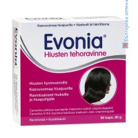 Evonia, за растеж на косата, 56 капс.