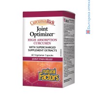 Joint Optimizer, Natural Factors, 555 mg, 60 V-капс.