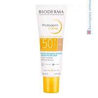 Photoderm MAX, Слънцезащитен тониран крем за лице SPF50+, Bioderma, 40 мл