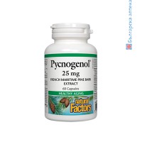 Пикногенол, Natural Factors, 25 mg, 60 капс.