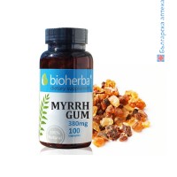 Смирна (Смола), Bioherba, 380 мг, 100 капсули Myrrh