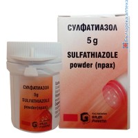 Сулфатиазол пудра, Гален Фарма, 5 гр.
