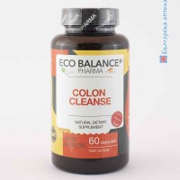 Колон Клийнс,Colon Cleanse, Eco Balance, 60 капсули