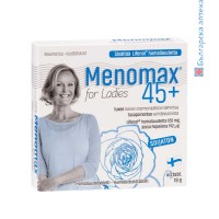 Меномакс 45+, Лечител, 60 таблетки, menomax, менопауза