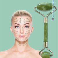 Нефритен масажен ролер за лице Bioherba