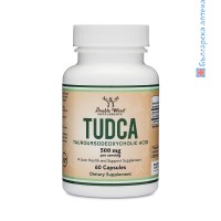 TUDCA Тауроурсодезоксихолова киселина Double Wood 500 mg 60 капс