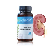 Формула за бъбреци Kidney Essentials  - при камъни в бъбреците, Bioherba, 60 капсули