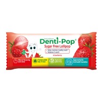Denti-Pop Близалка за Здрави зъби и имунитет - вкус Ягода, 1 бр.