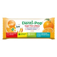 Denti-Pop Близалка за Здрави зъби и имунитет - вкус Портокал, 1 бр.