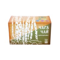 Сибирска Чага, Чай с Джинджифил, Verde Vita, 24 филтъра х 3.8 гр.