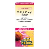 Еchinamide Сироп при кашлица и настинка, Natural Factors, 150 мл.