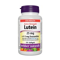Лутеин 25 mg + Зеаксантин, Webber Naturals, 5 mg, 175 софтгел капс.
