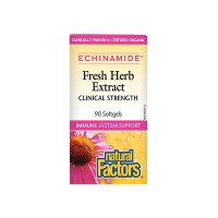 Echinamide Ехинацея екстракт, Natural Factors, 250 mg, 90 софтгел капс.