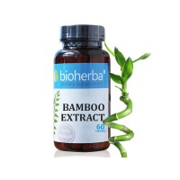 Бамбук екстракт, Bioherba, 300 мг, 60 капс.