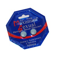 Maximum Sexual - Максимум Секшуал, Сексуален стимулант за мъже, 2 табл. 