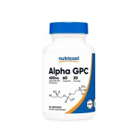 Алфа-глицерил фосфорил холин, Nutricost, 60 капс.