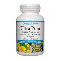 Вечерна иглика масло Ultra Prim, Natural Factors, 500 mg, 180 капсули