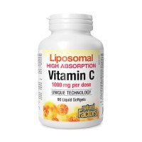 Липозомен Витамин С, Natural Factors, 500 mg, 90 софтгел капс.