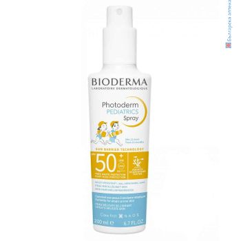 photoderm, bioderma, слънцезащитен спрей, деца, детски, spf50