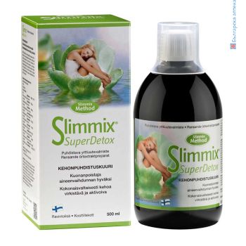 Слиммикс Супер Детокс, Лечител, 500 мл, slimmix super detox