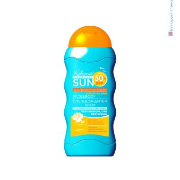 кокона,слънцезащитен крем, spf50+, висок фактор