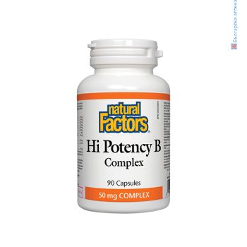 hi potency, в-комплекс, natural factors, обменни процеси