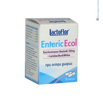 лактофлор,  enteric ecol, капсули 