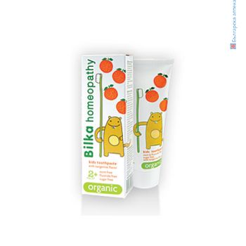 детска паста за зъби bilka organic 2+