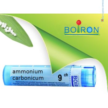 ammonium carbonicum, boiron