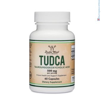 TUDCA Тауроурсодезоксихолова киселина Double Wood 500 mg 60 капс