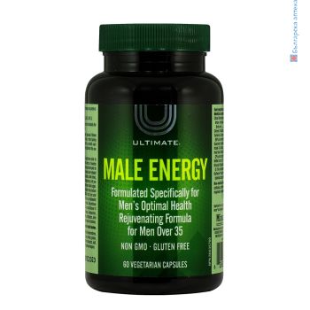 ultimate male energy, natural factors, формула за мъже, нисък тестостерон, билков продукт мъже, ниски нива тестостерон