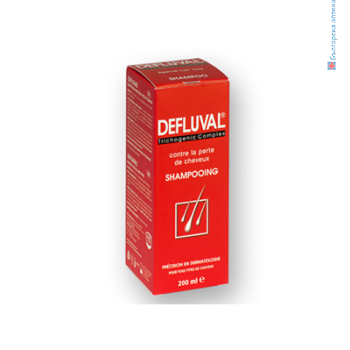 defluval, шампоан, косопад