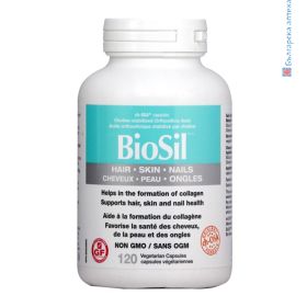 biosil коса, кожа и нокти, силиций, ортосилициева киселина, бръчки, младост, коса, кожа, здрави нокти, силиций при косопад, здрави кости, биосил хранителна добавка, preferred nutrition