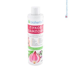 луков шампоан, биохерба, bioherba, onion shampoo